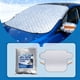 thumbnail image 4 of Herramientas y mejoras para el hogar Parabrisas de coche Protector de nieve y escarcha Cubierta de invierno con revestimiento plateado Protector de parabrisas antinieve Protector de nieve para vidrios, 4 of 9