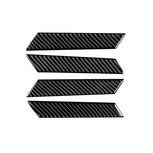 La Cubierta Del Marco De La Manija De La Puerta Del Coche Embellecedores De Fibra De Carbono Para El Interior Del Coche Calcomanías De Estilo Accesorios De Reacondicionamiento Pegatinas 4 Piezas Kearding VI006038-00