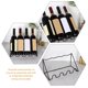thumbnail image 2 of Estante de exhibición de vino con forma de onda Estantes de almacenamiento de botellas de vino, 2 of 8