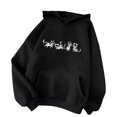 thumbnail image 5 of Sudadera Para Mujer, Sudaderas Con Capucha A La Moda, Suéter Informal de Manga Larga, Tops Con Cordón, Suéter Suelto Ligero, Tops Odeerbi  ODB172379, 5 of 5
