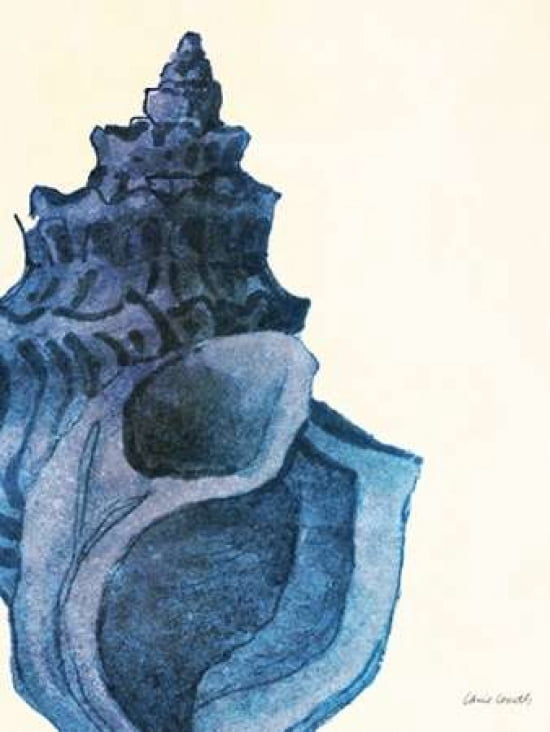 Blue Shell I Canvas
