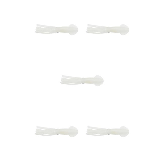 Naiovety Señuelo de superficie luminosa de cebo falso con mecanismo deslizante, herramientas de pesca biónicas antibobinado Tubular, blanco luminoso Type2 NO2 Naiovety CBP264275