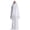 White, variant on Women's Solid Color Daily Routine Long Style Headscarf Headband Headwraps Straight Skirt Set Muslim Hijab Khimar Modest Wear Flowing Wide Cut Soft Breathable Polyester