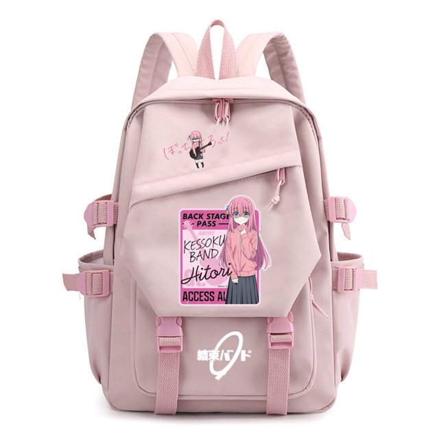 Mochila escolar Bocchis Rocks Gotohs Hitoris Cartoon Kids