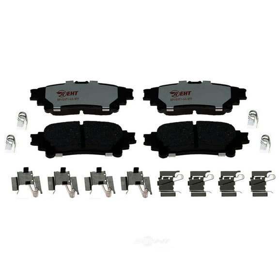 Raybestos EHT1391AH Enhanced Technology Friction Pads Brake Pad Set Fits select: 2014-2015 LEXUS IS 250, 2013-2017 LEXUS GS