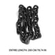 thumbnail image 2 of Correa de cadena para perros grandes Correa divertida para perros Juguete para perros Plástico que imita cadenas de hierro para perros pequeños Gatos Cachorros Chihuahua Caniche de peluche 2 m /, 2 of 8