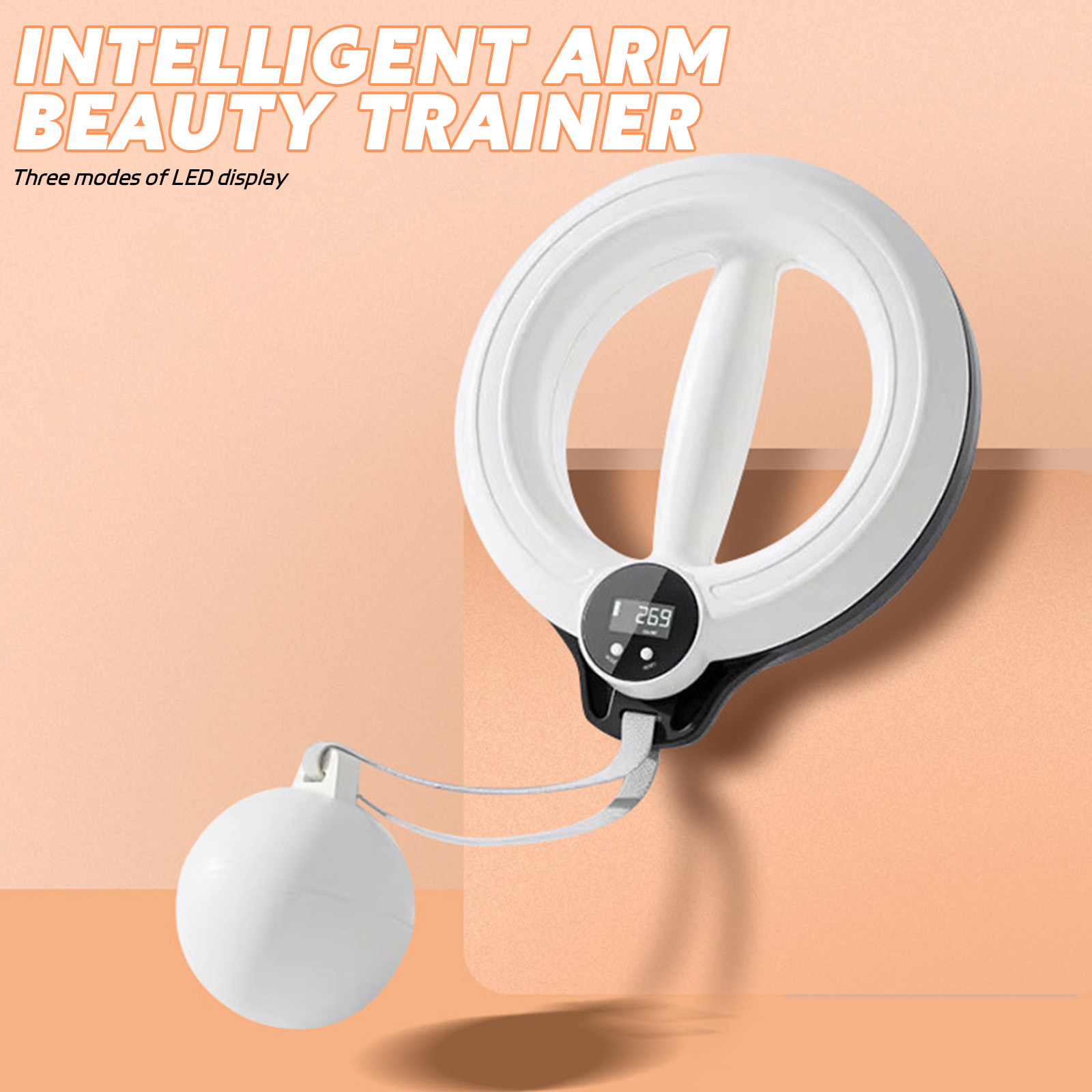 Infinity Arm Hoop-Arm and Shoulder Workout Equipment for Men and Women, 360° Hand-Crank Forearm Trainer, Shoulder and Chest Exercise Equipment, Home Fitness Equipment and Gym Workouts
