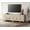 Beige, variant on WAMPAT TV Stand for 100 Inch TV, 4-in-1 TV Console Table for 75/80/85/90 Inch TV, Farmhouse Entertainment Center with Charging Station, Kitchen Sideboard Buffet Cabinet for Dining Room, Beige