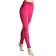 thumbnail image 1 of Polyester Winter Warmth Seamless Plush Lined Footless Leggings, 1 of 2