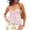 Pink, variant on Women s Tanks Ladies Tube Top Summer Off Shoulder Strapless Bandeau Top Elegant Off Shoulder Top Fabricated for Comfortable All-Day Wear Pink L