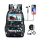 thumbnail image 1 of Mochila antirrobo USB para mujer, morral para adolescentes, mochilas escolares de lona para estudiantes, bolso para niños y niñas, 1 of 4