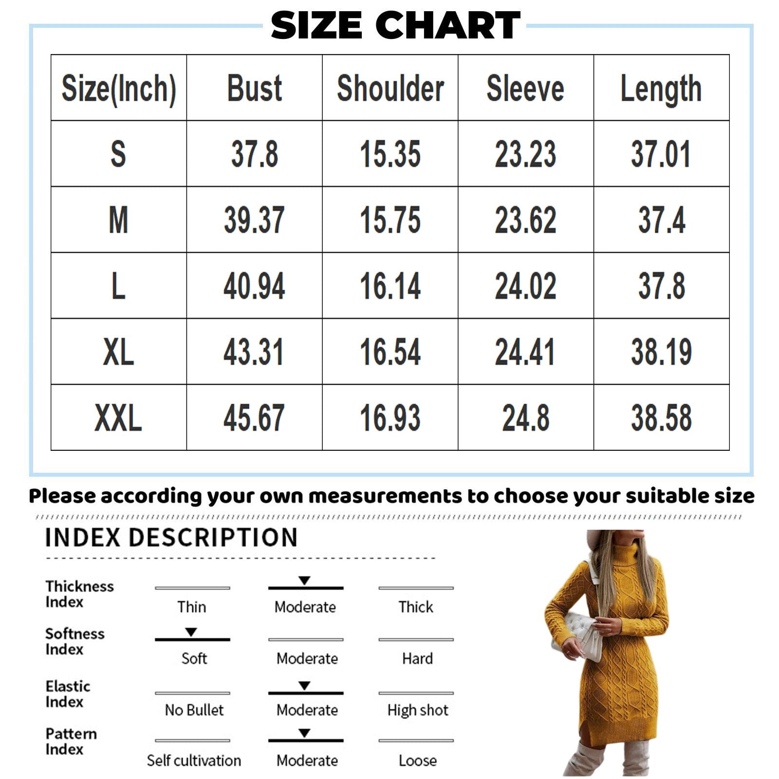 TrdSipl Women High Neck Sweater Dress Lounge Chunky Long Sleeve Split Bodycon Mini Dress Fall Fashion Cable Knitted a Line Tunic Dresses
