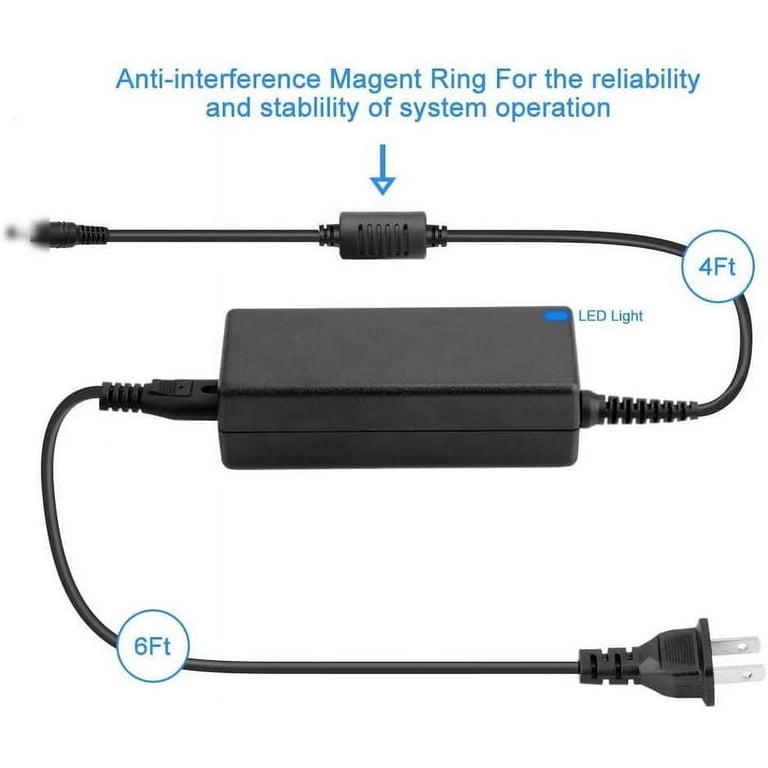 Yustda 24V AC/DC Adapter Replacement for AeroGarden 100911 100911
