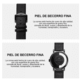 thumbnail image 5 of Reloj De Cuarzo Casual De Negocios De Moda Para Hombres Negro, 5 of 5