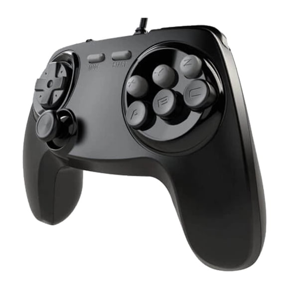 Brawlergen 2-In-1 Genesis & Saturn Controller [Retro Fighters]