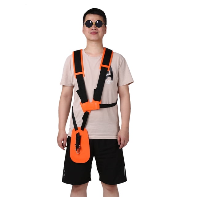 Graflsoa Adjustable Double Shoulder Harness Strap for Garden Trimmers, Brush Cutters, and Chain Saws - Durable Nylon Design for Comfort and Long-Lasting Use