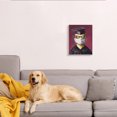 thumbnail image 2 of Stupell Industries Duckling Bird Graduate Face Mask over Red Animals & Insects Painting Unframed Art Print Wall Art, 13 x 19, 2 of 6
