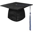 thumbnail image 1 of Gorro de graduación unisex, gorro de graduación ajustable, gorro de graduación para graduación, sombrero de maestro de escuela secundaria universitaria, 1 of 4