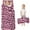 Pink and Black, variant on Pink and Blue Of Leopard Print Toddler Nap Mats for Kids Preschool,Sleeping Mat Bag or Kids,Toddler Sleeping Bag,Toddler Nap Mat or Daycare