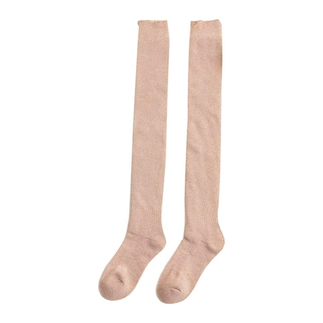 Medias largas Minnieouse para mujer Otoño Invierno por encima de la rodilla color piel AP012130-06