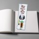 thumbnail image 3 of Cuadros Decorativos Hilo de algodón ecológico de doble cara de tela blanca 14CT DIY Yoda Craft Bookmark Kit Likrtyny embutido en tela, 3 of 9