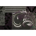 thumbnail image 6 of Handcraft Rugs - Purple, Gray, Silver, Black, Abstract Area Rug Modern Contemporary Floral and Patchwork Geometric Design, 6 of 9