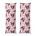 thumbnail image 1 of Balery French Bulldog Funda Protectora para Almohada Corporal de Algodón Hipoalergénico con Cierre(55 x 21 pulgadas), Almohadas No Incluidas, 1 of 7
