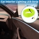 thumbnail image 2 of Cuerda de luz LED EL de 4m Unique Bargains, tira de luz de neón flexible para iluminación interior de automóviles, caja de batería (3V) verde fluorescente, 2 of 7