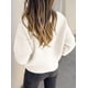 thumbnail image 5 of Cardigan Oversized de Punto Grueso PRETTYGARDEN Blanco Talla L, 5 of 7