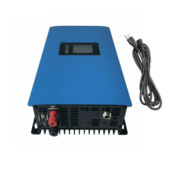 1000W LCD Solar Grid Tie Inverter ,MPPT Pure Sine Wave On Grid Inverter DC22-65V Or 45-90V To 110/ 230 AC Low Battery Cut Off ,Multiple Protection Functions