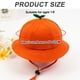 thumbnail image 2 of Sombrero de pescador para niños de 1 a 6 años con circunferencia de la cabeza de 50 a 52 cm, sombrero de lavabo para niños y niñas, lindo sombrero para el sol de dibujos animados, 2 of 5
