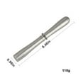 thumbnail image 2 of 1pc Kitchen Rest Muddler for Cocktails Stainless Steel Fruit Crusher - Bar Tools for Home for Making Mojito Mix and other Fruit Drinks, 2 of 7