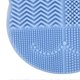 thumbnail image 3 of Makeup Brush Cleaner Multipurpose Cute Cat Head 2 in 1 Design Portable Flexible Silicone Makeup Brush Cleaning Mat Blue, 3 of 4