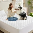 thumbnail image 6 of Cozy Comfort Full Waterproof Mattress Pad, White, Quilted Mattress Protector with Deep Pocket up to 22 Inches, Noiseless Soft Breathable Mattress Cover, 6 of 6
