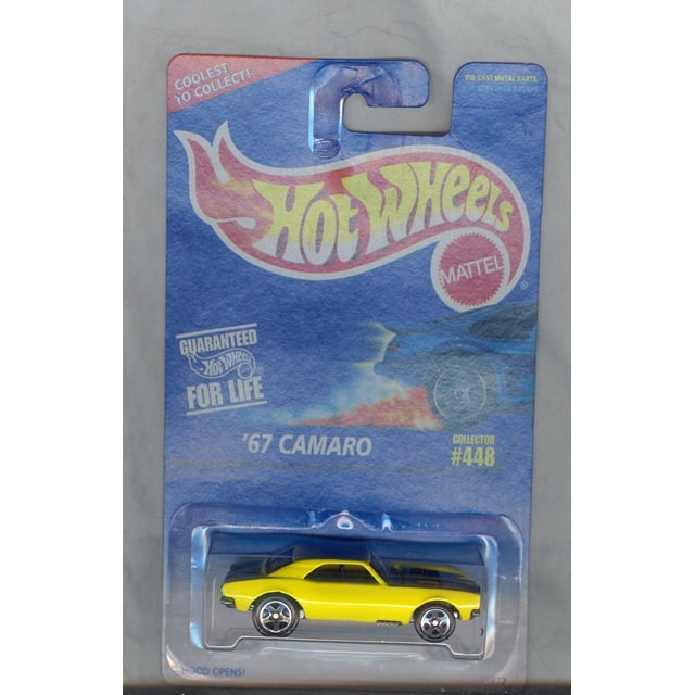 Coche de juguete Hot Wheels '67 CAMARO 1967 a escala 1:64 de metal fundido
