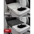 thumbnail image 7 of KBH Center Console Cover for 1999-2010 Ford F250 F350 F450 & 2001-2005 F550 with Jump Seat, Black Leather Middle Console Armrest Cover Cushion Pad for Truck Interior Accessories, 7 of 7