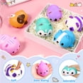 thumbnail image 3 of Pelotas antiestrés Squishy Cat FLY2SKY Slow Rising, 6 unidades, para niños, 3 of 8