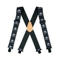 thumbnail image 6 of MELOTOUGH Suspenders For Men With Metal Clips 2 Inches Wide Fully Elastic Suspenders Adjustable X-Back Heavy Duty Work Suspenders Skull, 6 of 8