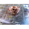 thumbnail image 2 of Size 7 Solid copper band ring CRI657- 1/2 an inch wide, 2 of 2