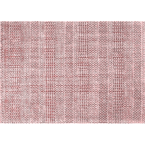 Ahgly Company Indoor Rectangle Oriental Red Industrial Area Rugs, 3' x 5'