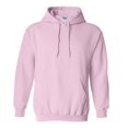 thumbnail image 2 of Gildan - Hooded Sweatshirt for Men | Heavy Blend Warm Fleece Pullover Hoodie for Warmth & Comfort in Light Pink,8 oz. 50/50 Cotton/Polyester- Size M, 2 of 5