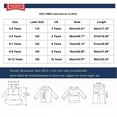 thumbnail image 3 of Utoimkio Little Boys Girls Cotton Short Sleeve T-Shirts Baby Summer Solid Crewneck Tees Tops for Boys Girls 3-12 Years, 3 of 4