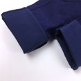 thumbnail image 4 of Girls Skinny Jeans Solid Color Knitted Stretch Pencil Pants Elastic Waist Bottoms Casual Joggers Trousers Blue 9-10 Years, 4 of 5