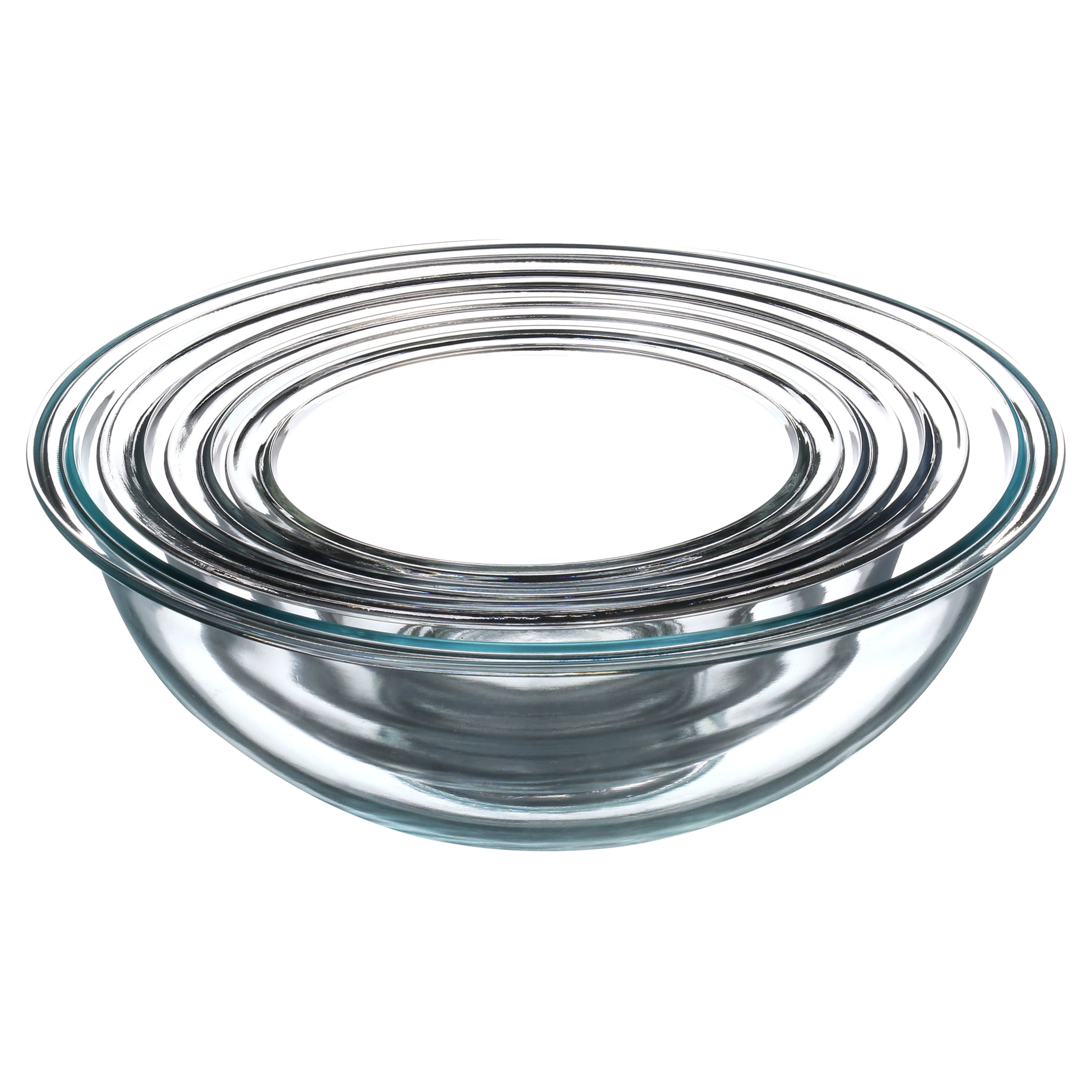 Pyrex Smart Essentials Covered Glass Pyrex Bowl Set (6-Piece) - Baller  Hardware