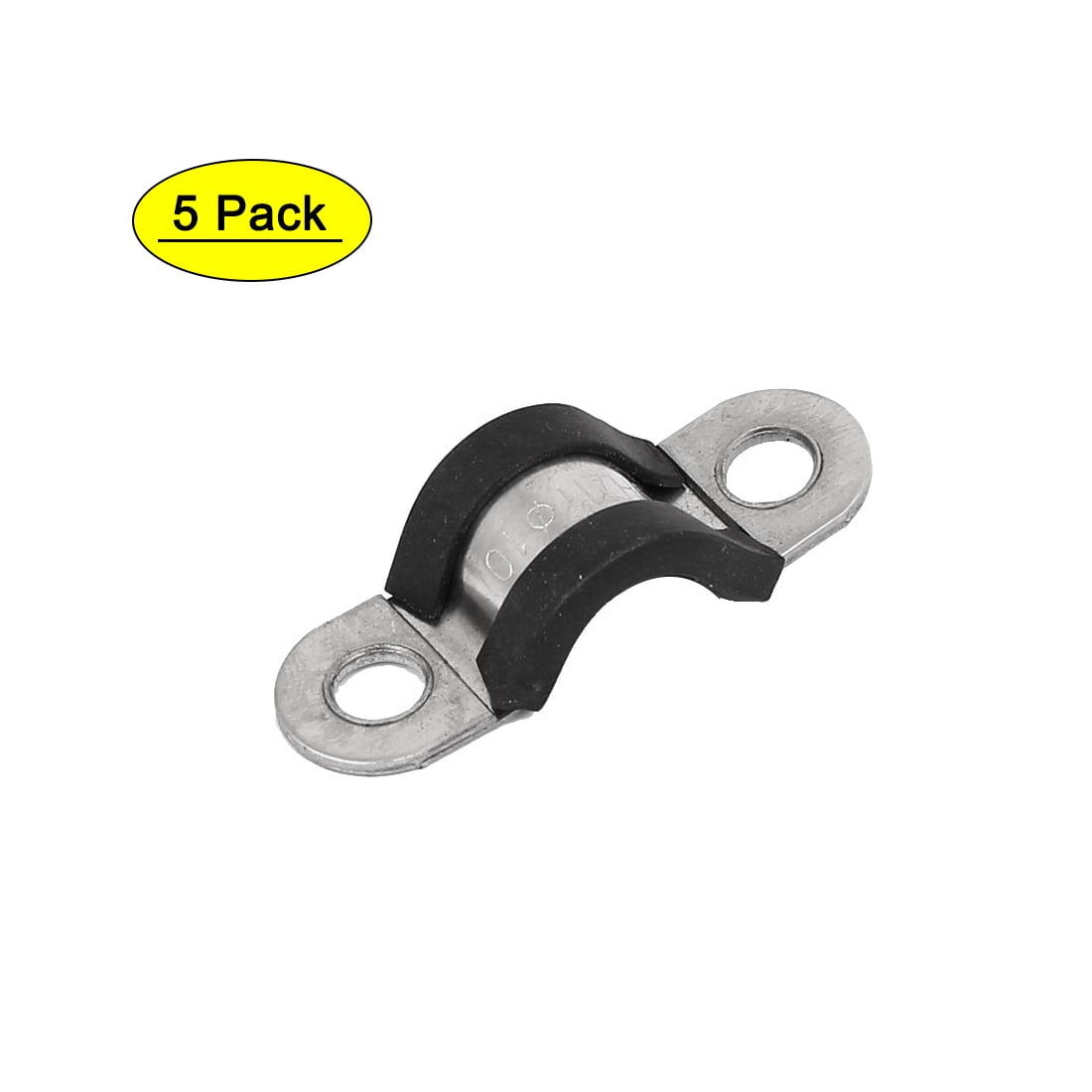 10mm EPDM Rubber Lined 304 Stainless Steel Clip Wire Fuel Hose Pipe