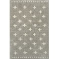 thumbnail image 2 of JONATHAN Y MOROCCAN HYPE 8 x 10 Area Rug, Cristo Berber Geometric Shag - Gray/Ivory, MOH403B-8, 2 of 9
