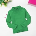 LIZENG Toddler Baby Girls Boys Pullover High Neck Candy Color