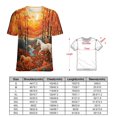 thumbnail image 2 of Cool Horse T-Shirts Casual T-Shirt Short Sleeve Women Trendy Tshirt Beach Custom Tops, 2 of 5