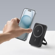 Anker MagGo 5,000mAh Magnetic Battery Pack with Stand, 7.5W Wireless Charger