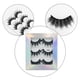 thumbnail image 1 of Pestañas naturales, pestañas postizas, pestañas cortas, pestañas postizas de visón tenues de 20 mm, 3 pares de pestañas de visón, pestañas postizas, pestañas multicapa engrosadas, pestañas postizas, 1 of 2